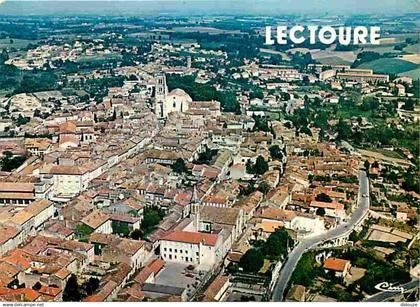 32 - Lectoure - Vue Générale aérienne - Flamme Postale de Lectoure - CPM - Voir Scans Recto-Verso