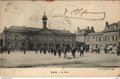 CPA LENS-La Gare (43885)