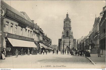 CPA LENS-La Grand'Place (43877)