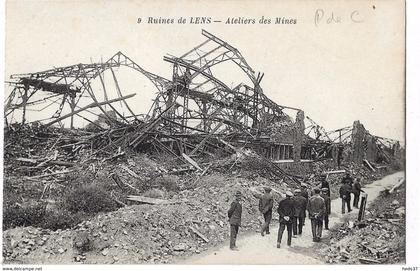 Ruines de Lens - Ateliers des Mines