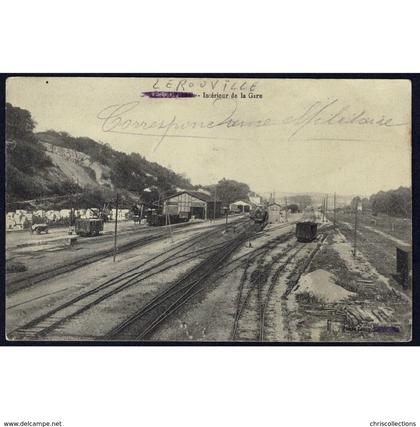 55 - LEROUVILLE (Meuse) - Intérieur de la Gare