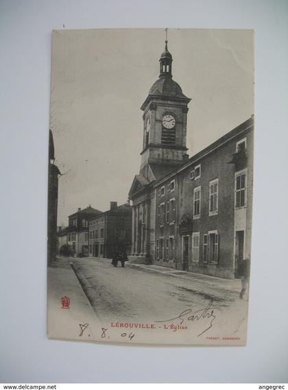 Carte  Lérouville  l'Eglise   1904