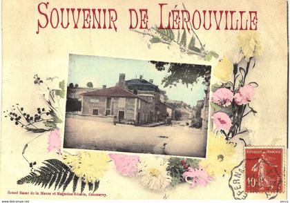 Carte POSTALE  Ancienne  de LEROUVILLE - Souvenirs de ...