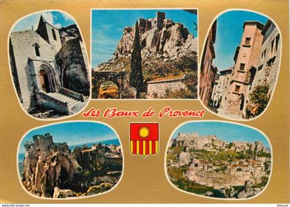 13 - Les Baux de Provence - Multivues - Blasons - CPM - Voir Scans Recto-Verso