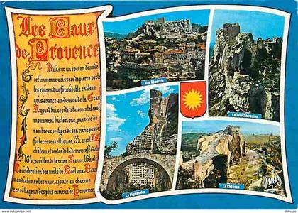 13 - Les Baux de Provence - Multivues - Blasons - CPM - Voir Scans Recto-Verso