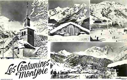 74 - Les Contamines Montjoie - Multivues - Chalets - Hiver - Neige - Carte Neuve - CPM - Voir Scans Recto-Verso