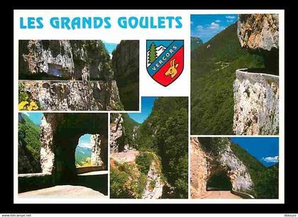 26 - Drome - Vercors - Les Grands Goulets - Multivues - Blasons - CPM - Voir Scans Recto-Verso