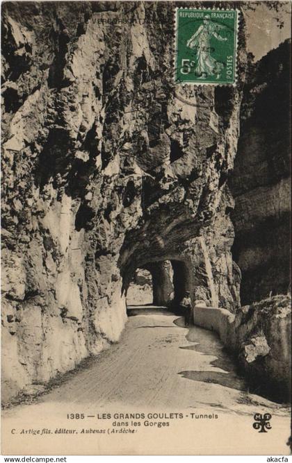 CPA Les Grands Goulets Tunnels dans les Gorges FRANCE (1101886)