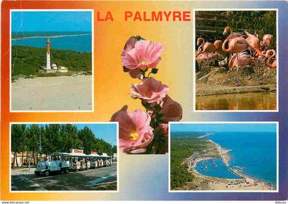 17 - Les Mathes - La Palmyre - Multivues - Fleurs - Flamants Roses - CPM - Voir Scans Recto-Verso