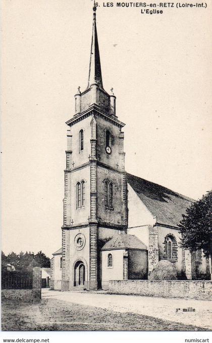 Les Moutiers-en-Retz belle vue de l'Eglise