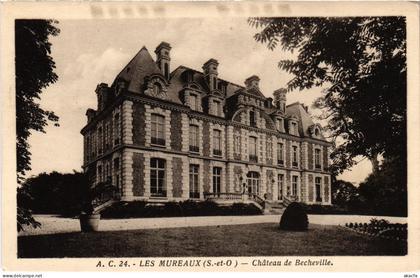 CPA LES MUREAUX Chateau de Becheville (1386381)