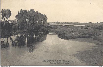 CPA Les Ponts-de-Cé Vue sur Sainte-Gemmes