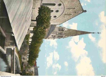 86 - Les Trois Moutiers - L'Eglise et les bords de la Barouze - Ancien Lavoir - Mention Photographie Véritable - Carte D