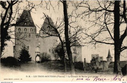 CPA AK Les TROIS-MOUTIERS - Le Chateau de Berrie (365627)