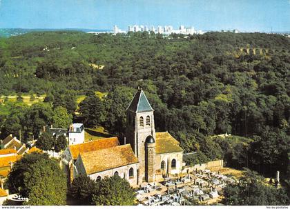 91 LES ULIS VUE AERIENNE SUR L EGLISE