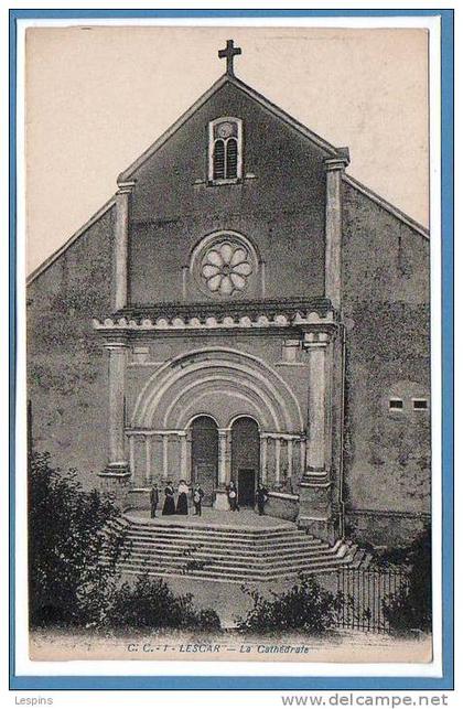 64 - LESCAR -- La cathédrale