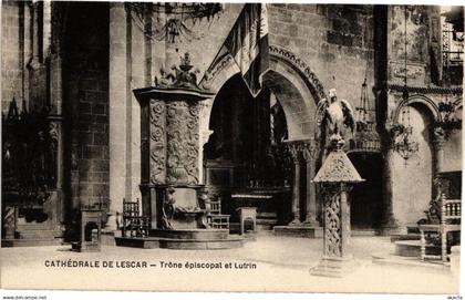 CPA Cathedrale de LESCAR - Throne episcopal et Lutrin (163409)