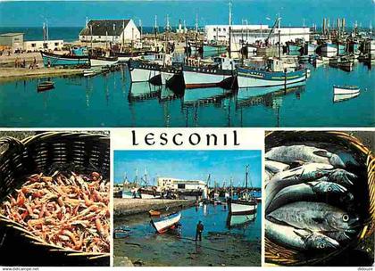 29 - Lesconil - Multivues - Bateaux - Voir Scans Recto Verso