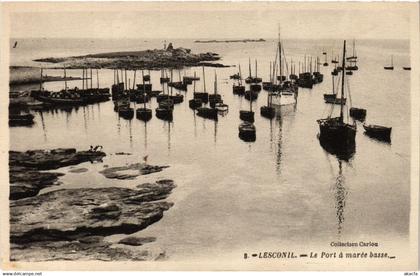 CPA LESCONIL - Le Port a marée basse (252576)