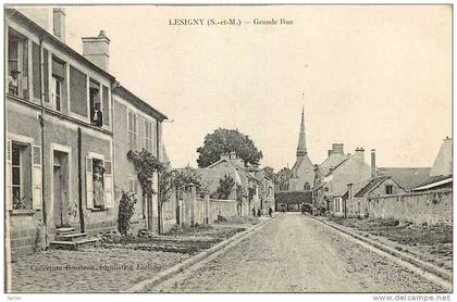 77 , LESIGNY , Grande rue , *8890