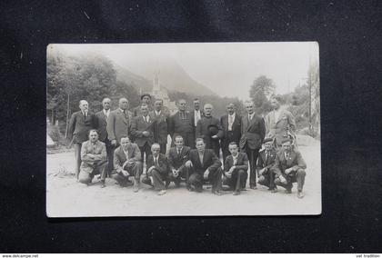 FRANCE - Carte postale photo - Lestelle Bétharram - Groupe de Personnages - L 55305