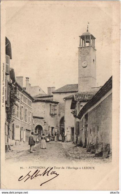 CPA Auvergne-La Tour de l'Horloge a Lezoux (46614)