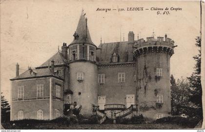 CPA Auvergne-Lezoux-Chateau de Croptes (46615)