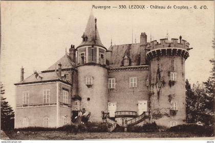 CPA LEZOUX Chateau de Croptes (1255590)