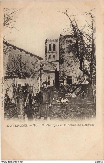 CPA LEZOUX Tour Saint-Georges et Clocher de Lezoux (1255752)