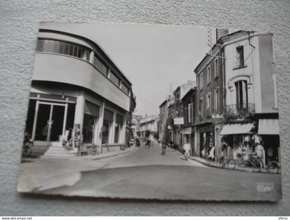 Cpm 1969, Libos, rue principale, Tarn et Garonne