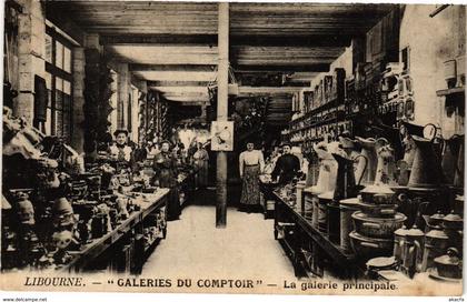 CPA LIBOURNE - Galeries du comptoir (192974)