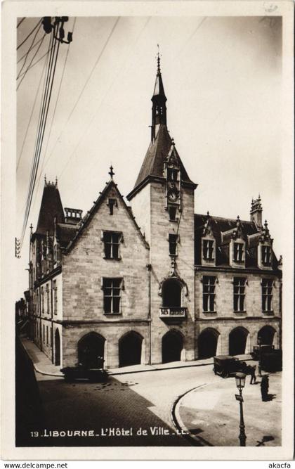 CPA LIBOURNE-L'Hotel de Ville (28553)