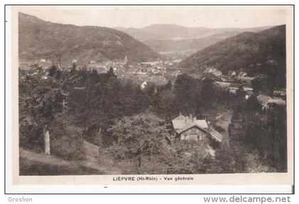 LIEPVRE (HAUT RHIN) 5 E GENERALE 1935