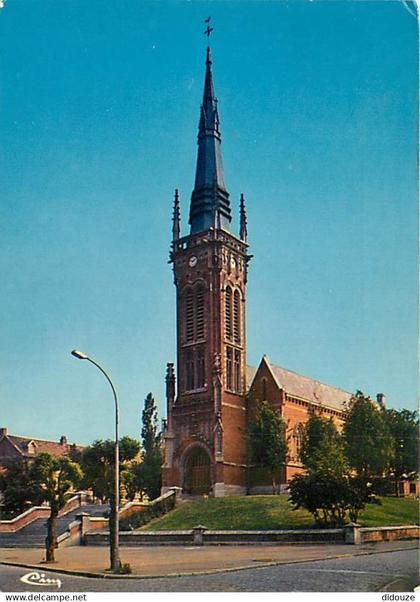 62 - Liévin - Eglise St-Martin - Flamme Postale de Liévin - CPM - Voir Scans Recto-Verso