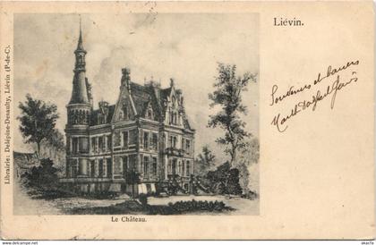 CPA LIÉVIN-Le Cháteau (43897)