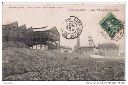 LIEVIN CALONNE FOSSE N°2 DES MINES DE LIEVIN 1908