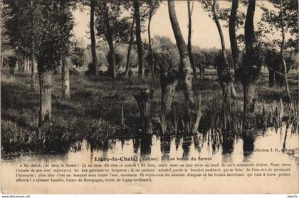 CPA LIGNY-le-CHATEL Les Bords du Serein (1197873)