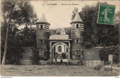 CPA LILLERS-Entrée du Cháteau (43918)