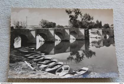 Cpm 1985, Limay, le vieux pont sur la Seine, Yvelines 78