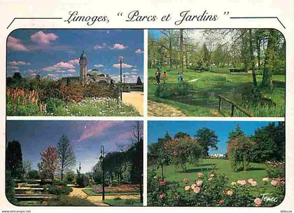 87 - Limoges - Parcs et Jardins - Multivues - CPM - Voir Scans Recto-Verso