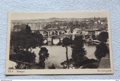 B303, Limoges, les trois ponts, Haute Vienne 87