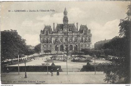 Limoges - Jardin de l'Hôtel de Ville