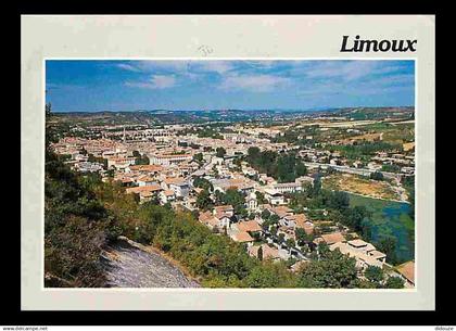 11 - Limoux - Vue Générale aérienne - Flamme Postale de Limoux - CPM - Voir Scans Recto-Verso