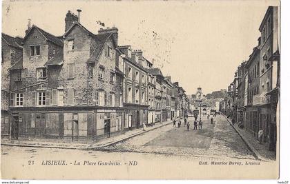 Lisieux - La Place Gambetta