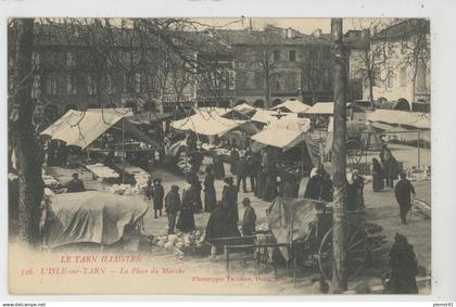 L'ISLE SUR TARN - LISLE SUR TARN - La Place du Marché