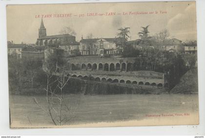 L'ISLE SUR TARN - LISLE SUR TARN - Les Fortifications sur le Tarn