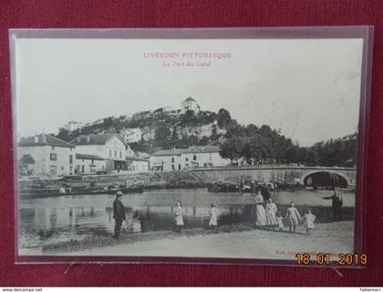 CPA - Liverdun - Le Port du Canal