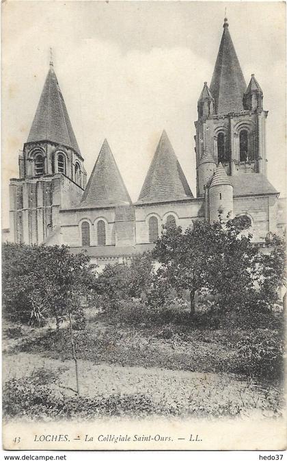 Loches - La Collégiale Saint-Ours