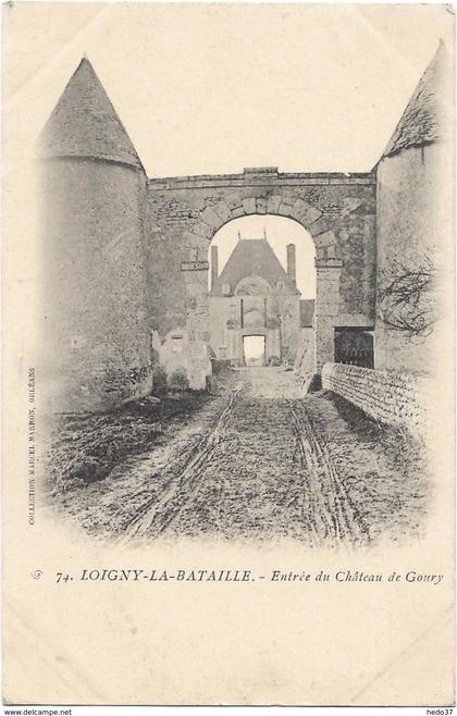 Loigny-la-Bataille - Entrée du Château de Goury