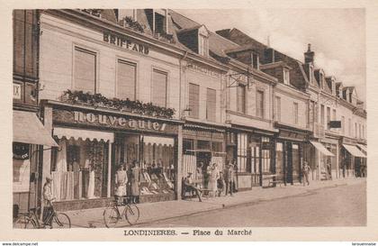 76 - LONDINIERES - Place du Marché